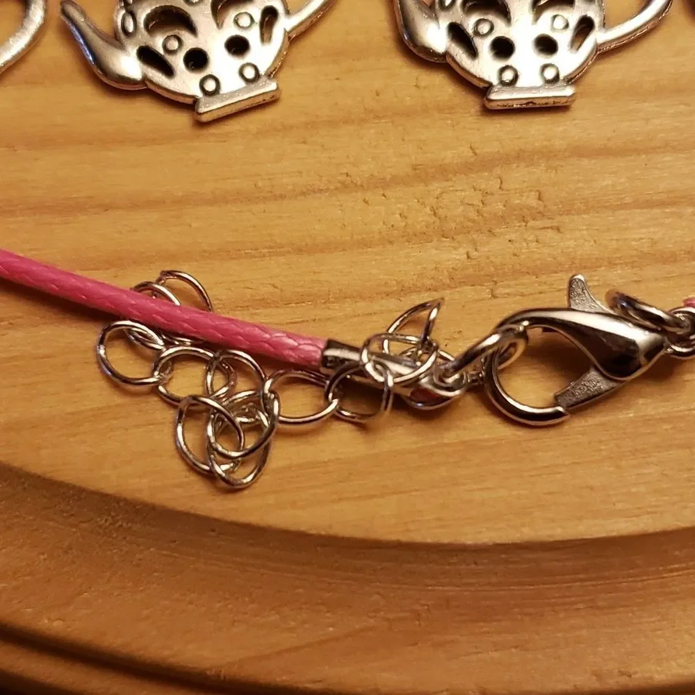 Lot of 10 Party Favors Necklaces♡ Tea Party♡teapot